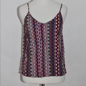 Armani Exchange digital print camisole top